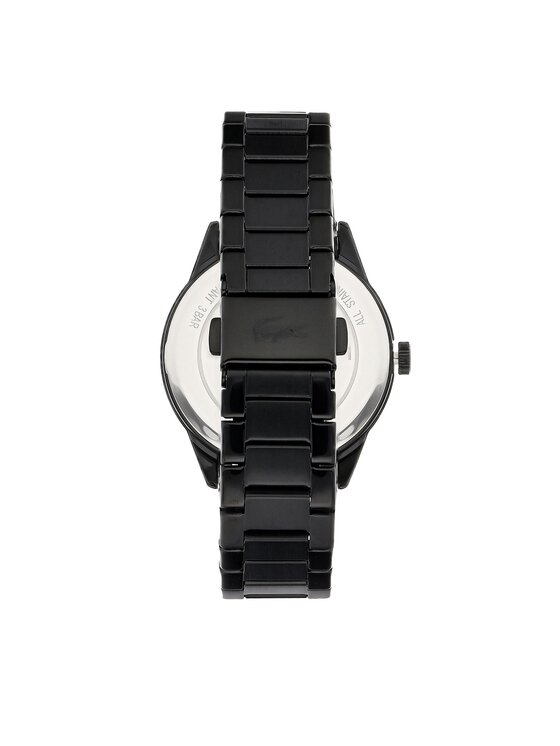 Lacoste Lacoste Ročna ura Ladycroc 2001192 Črna