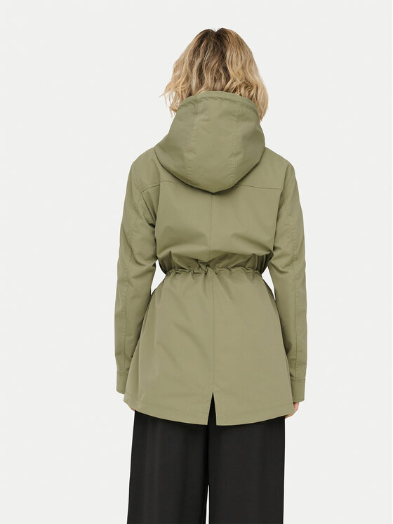 ONLY ONLY Parka Louise 15312869 Zielony Regular Fit
