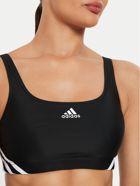 adidas adidas Μαγιό δύο τεμαχίων 3-Stripes IB5985 Μαύρο