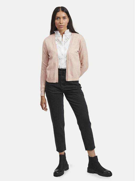 Vila Vila Strickjacke Ril 14060800 Rosa Regular Fit