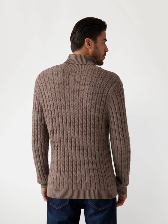 Guess Guess Sweter 170459 Brązowy Classic Fit