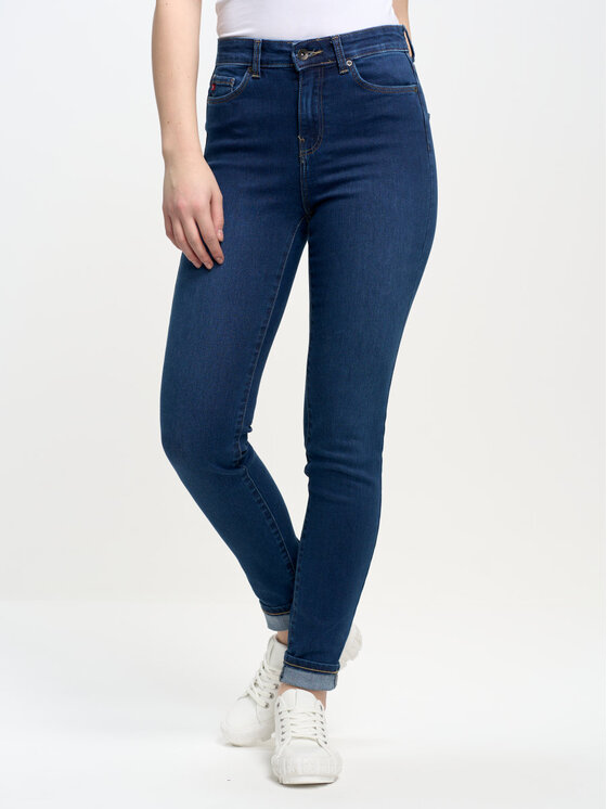 BIG STAR BIG STAR Jeansy clara_358 Niebieski Skinny Fit