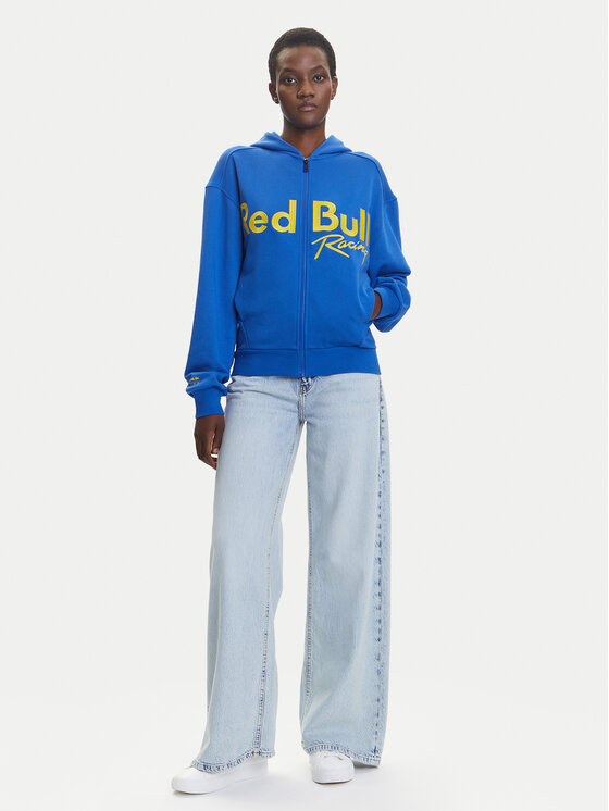 Pepe Jeans Pepe Jeans Mikina Red Bull Racing Logo RL580011 Modrá Relaxed Fit