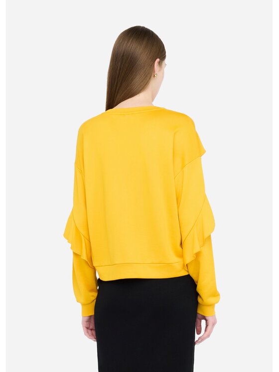 Liu Jo Liu Jo Felpa TF5104F077840951 Giallo Regular Fit