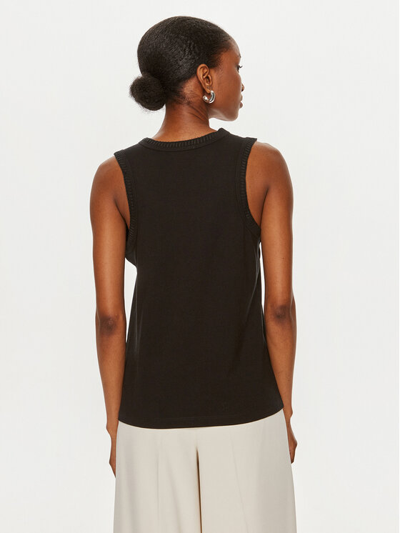 United Colors Of Benetton United Colors Of Benetton Μπλουζάκι 34G7DH00W Μαύρο Regular Fit
