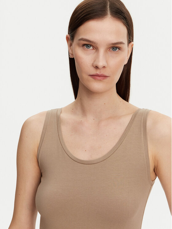 Marc O'Polo Marc O'Polo Top 503 2001 50001 Beež Slim Fit