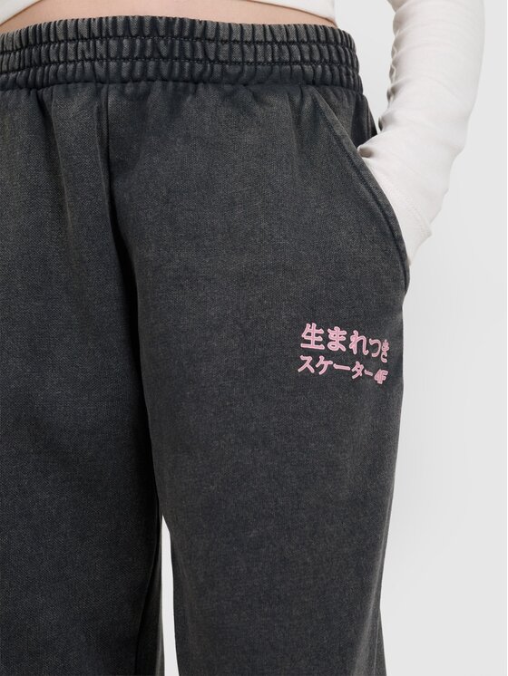 4F 4F Pantaloni da tuta 4FJRAW25TTROF1472-22S Nero Regular Fit