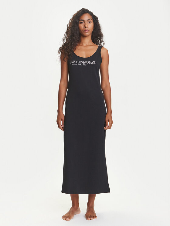 Emporio Armani Underwear Emporio Armani Underwear Hétköznapi ruha EW000494 AF10881 UC001 Fekete Regular Fit