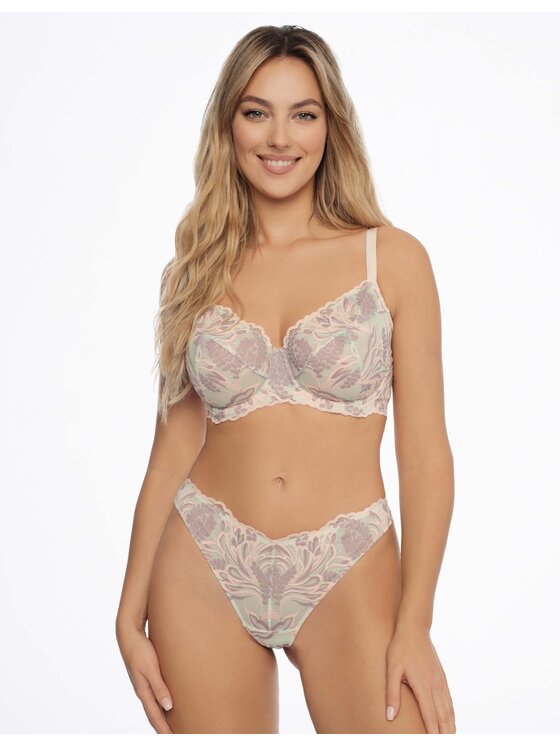 Esotiq Esotiq Stringi 41443-65X Beżowy
