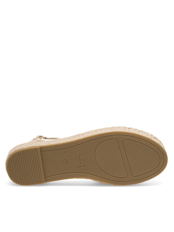 DeeZee DeeZee Espadryle WSS990-215 Beżowy