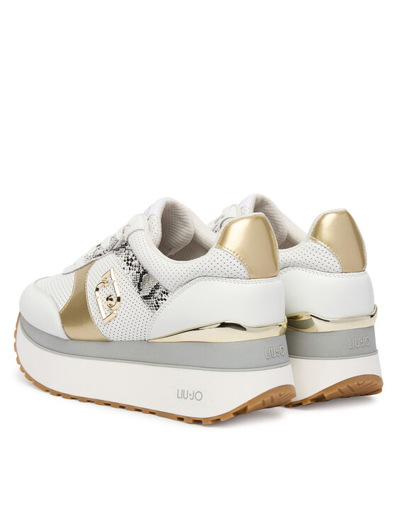 Liu Jo Liu Jo Sneakersy Wonder Plus 02 Bis BA6003 PX804 Biela