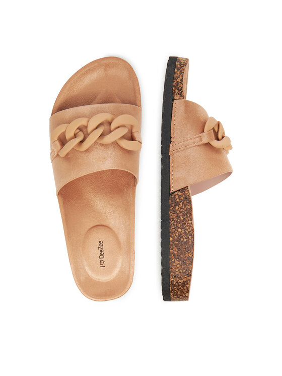 DeeZee DeeZee Pantoletten WSLS19-20 Beige