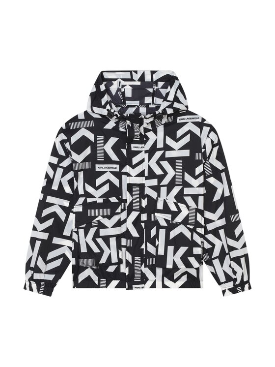 KARL LAGERFELD KARL LAGERFELD Giacca a vento z30037_n50 Nero Regular Fit