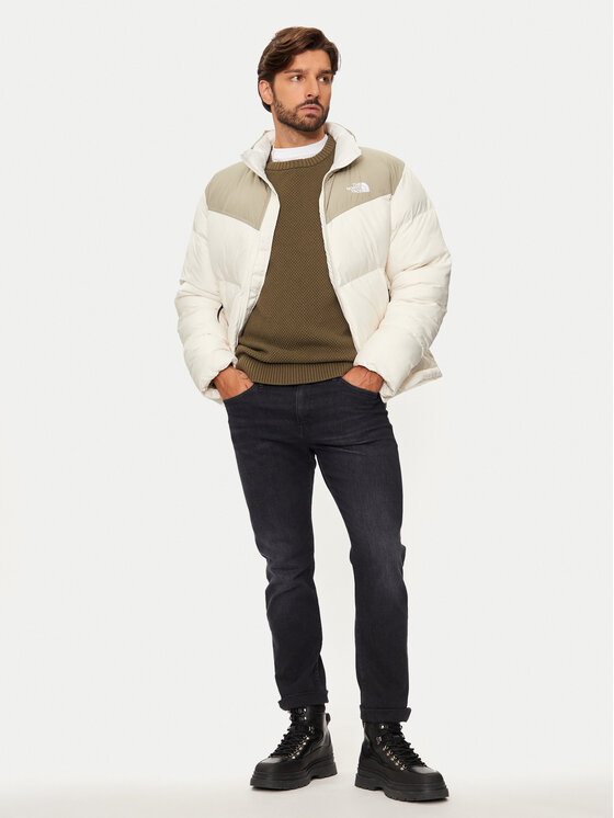 The North Face The North Face Зимно яке Saikuru NF0A853I Бежов Regular Fit