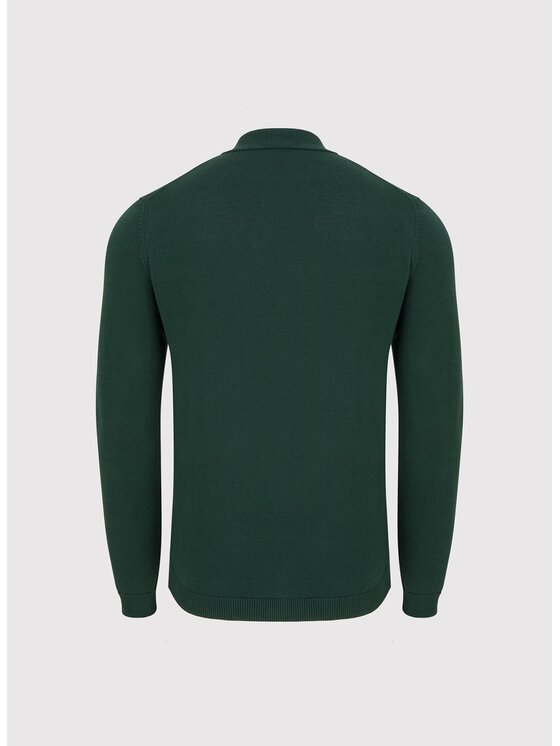 Pako Lorente Pako Lorente Sweter P25WF-2X-019 Zielony Classic Fit