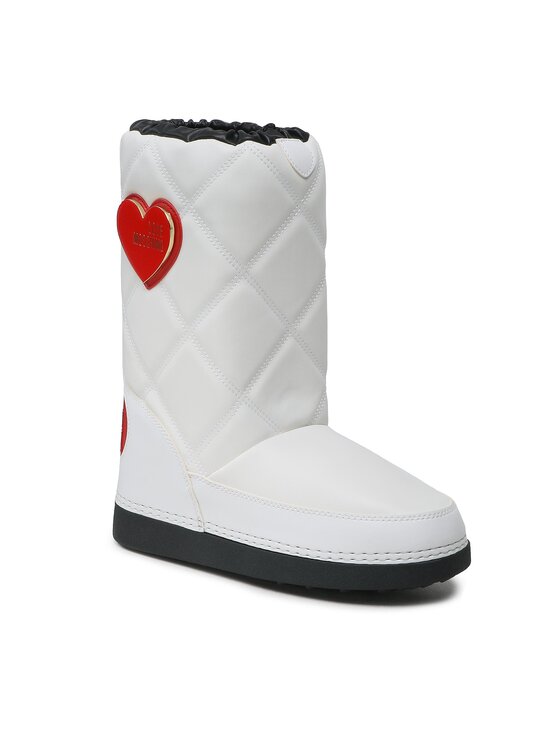LOVE MOSCHINO LOVE MOSCHINO Снігоходи JA24172G1HIT710A Білий