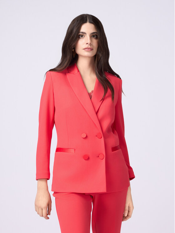 Oltre Oltre Giacca outdoor Q770R004538N016 Rosso Regular Fit