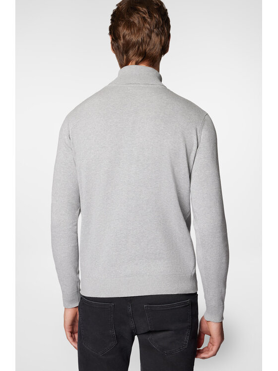 Próchnik Próchnik Golf Golf Szary Bawełniany PM5 SW073224000026 Szary Slim Fit