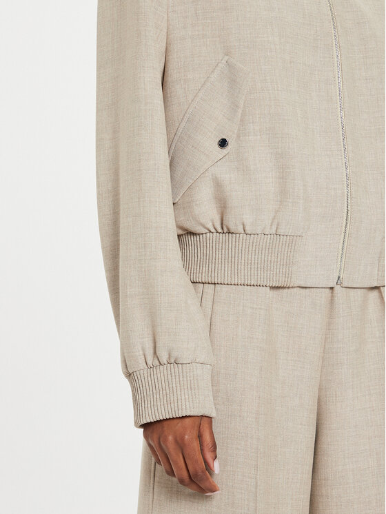 BOSS Boss Bomber stila jaka Jamaya 50518457 Bēšs Relaxed Fit