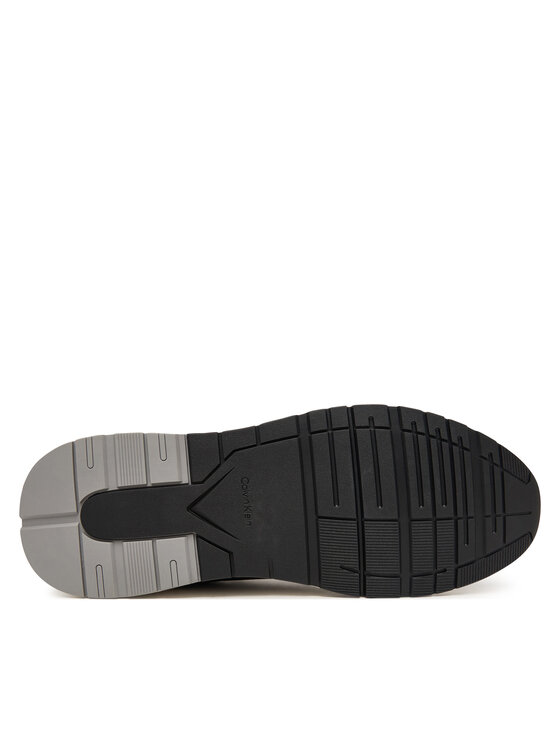 Calvin Klein Calvin Klein Superge City Runner Laceup Lth Mix HM0HM02309 Črna
