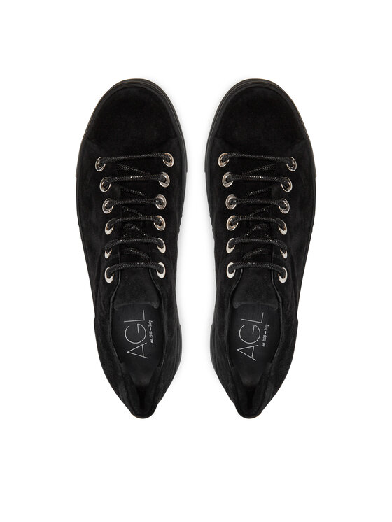 AGL AGL Sneakers Crystal D925270PGKV1531013 Μαύρο