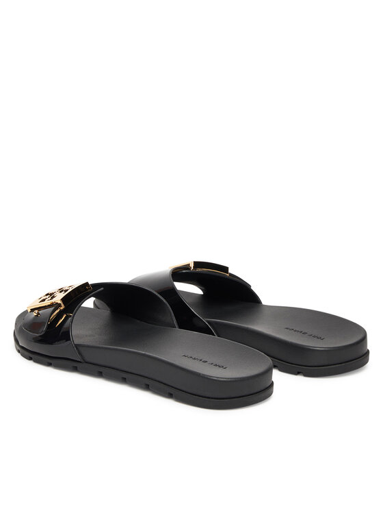 Tory Burch Tory Burch Παντόφλες Buckle Slide 157872 Μαύρο