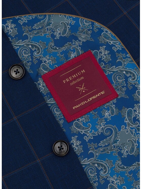 Pako Lorente Pako Lorente Marynarka P23WP-3X-003 Granatowy Slim Fit
