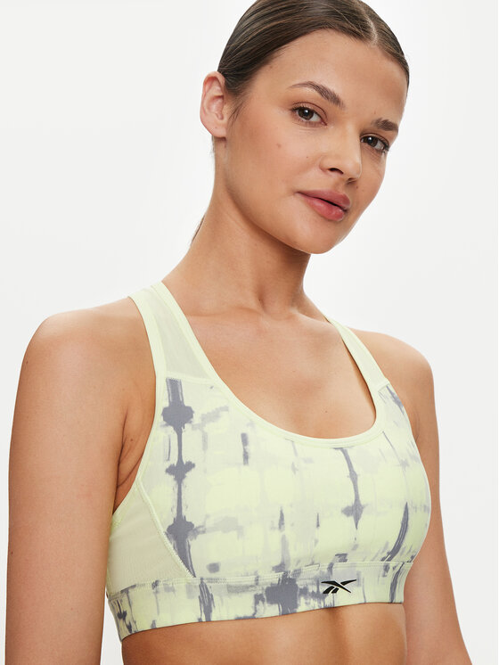Reebok Reebok Biustonosz sportowy Lux Perform Racer Bra-ADP 100037396 Zielony