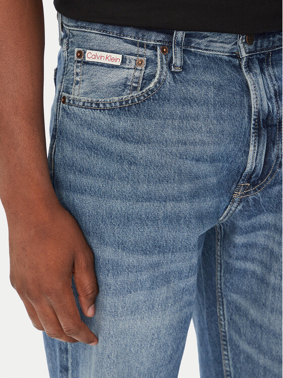 Calvin Klein Jeans Calvin Klein Jeans Blugi 90s LV04RC761G Albastru Straight Fit