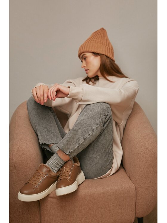 Estro Estro Sneakers ER00112116 Καφέ