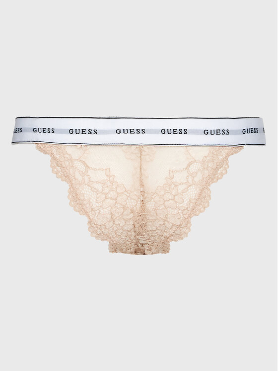 Guess Guess Brazílske nohavičky Belle O97E01 KBBT0 Béžová
