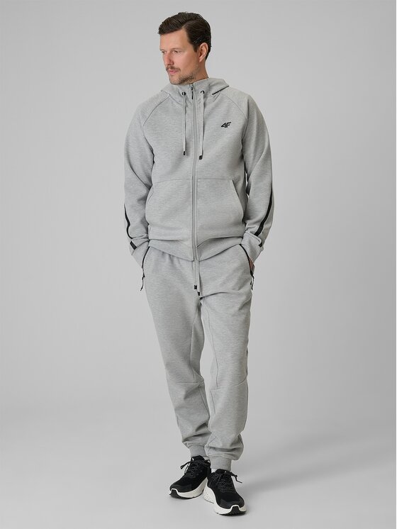 4F 4F Felpa 4FRSS26TSWSM2974-27M Grigio Regular Fit
