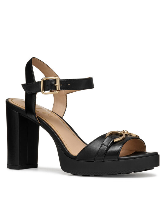 Geox Geox Sandaalid D Walk Pleasure 85S D55B6A 000TU C9999 Must