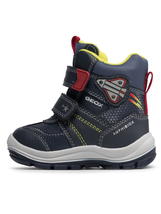Geox Geox Snehule B Flanfil B.B Abx A B163VA 054FU C0735 M Tmavomodrá