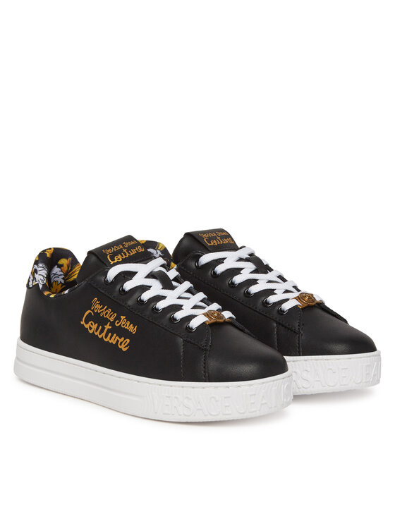Versace Jeans Couture Versace Jeans Couture Sneakersy 78VA3SKL Czarny