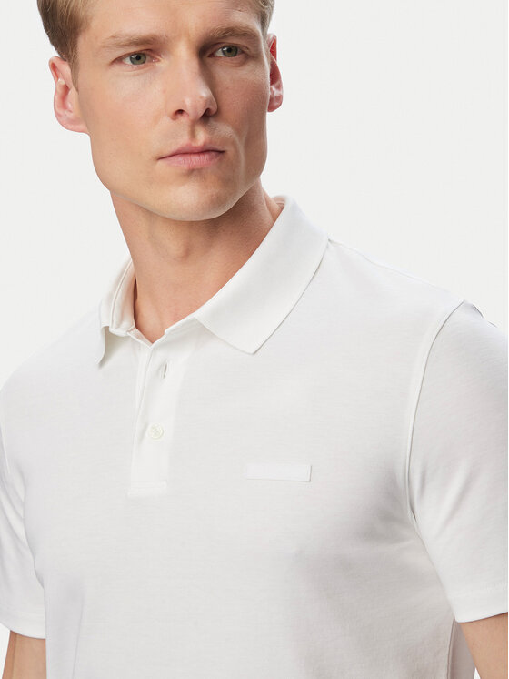 Calvin Klein Calvin Klein Pólóing LV04LH204G Fehér Regular Fit