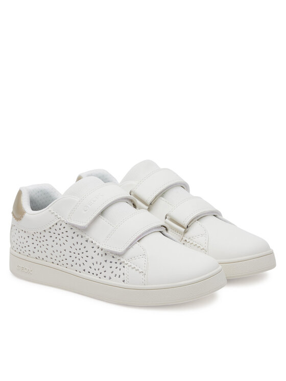 Geox Geox Sneakersy J Eclyper J55LRA 000BC C0588 D Biały