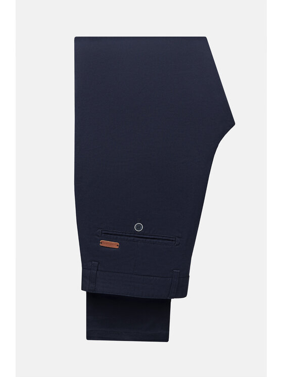 Lancerto Lancerto Spodnie materiałowe NelsonSP082123000009 Granatowy Slim Fit