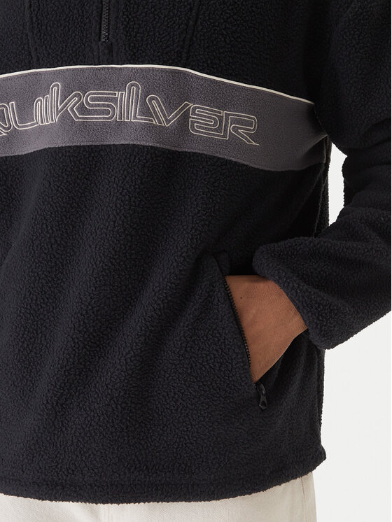 Quiksilver Quiksilver Суитшърт EQYPF03064 Черен Regular Fit
