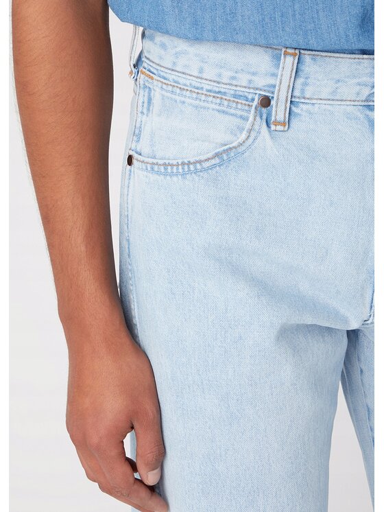 Wrangler Wrangler Jeansy Frontier Niebieski Relaxed Fit