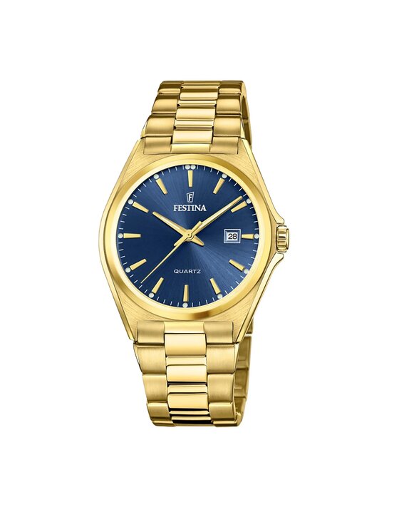 Festina Festina Ročna ura Classic F20555-4 Zlata