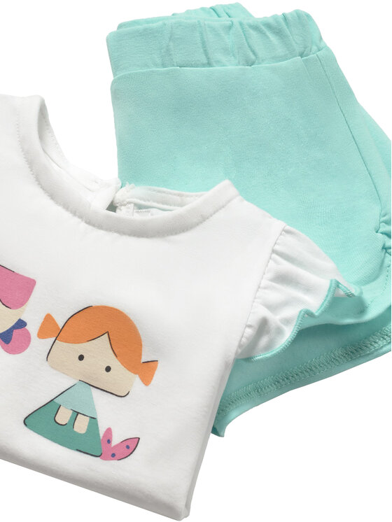 Mayoral Mayoral Kinderset 1671 Grün Regular Fit