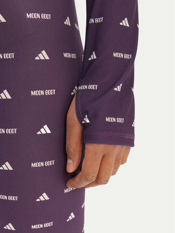adidas adidas Blusa Moon Boot JM1104 Viola Slim Fit