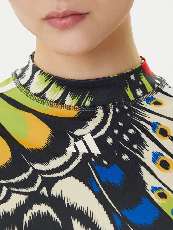 adidas adidas Blusa Farm Rio JL8650 Multicolore Slim Fit