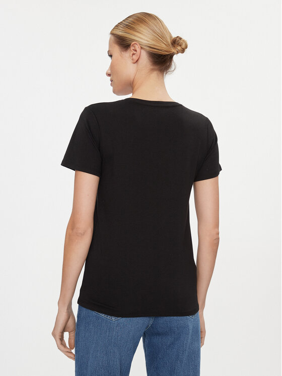 Pepe Jeans Pepe Jeans T-shirt Wendy PL505482 Crna Regular Fit
