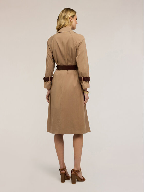 Motivi Motivi Cappotto invernale 0003W000126N012 Crema Regular Fit
