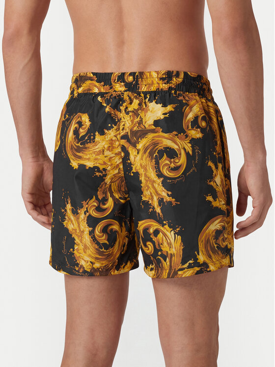 Versace Jeans Versace Jeans Szorty sportowe 80GAD11D Czarny Regular Fit