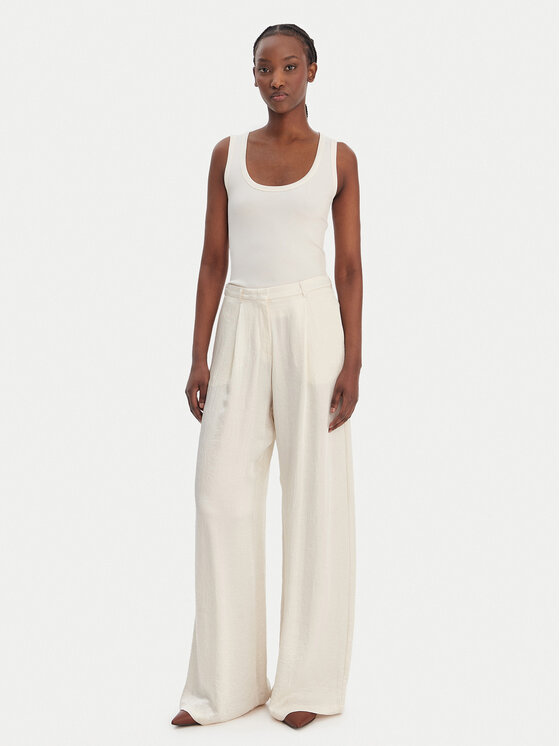 Marella Marella Topiņš Orata 2613941015 Écru Slim Fit