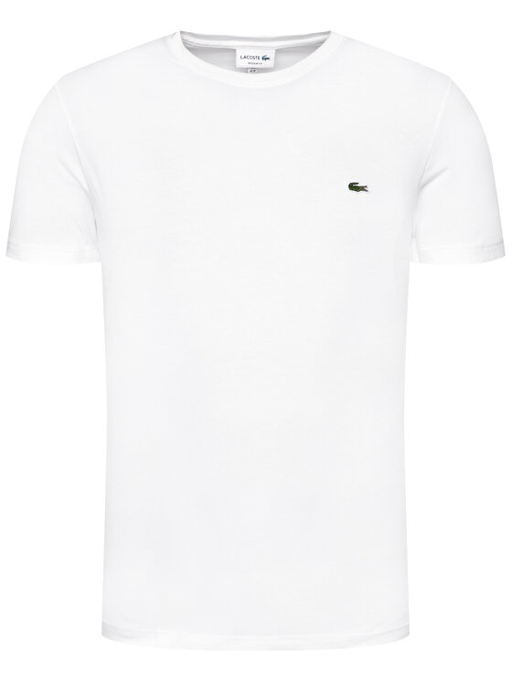 Lacoste Lacoste Тишърт TH2038 Бял Regular Fit