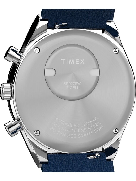 Timex Timex Zegarek TW2Y36100 Niebieski